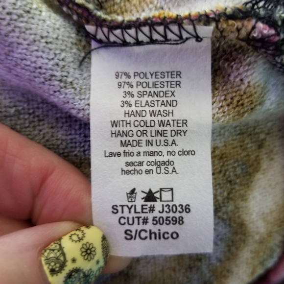 Mittoshop NWOT Leopard & Floral Print Cardigan S - Picture 7 of 9